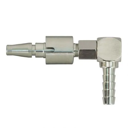 British (BOC) Probe x 1/4" Hose Barb Swivel