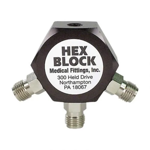Hex Block Female Inlet